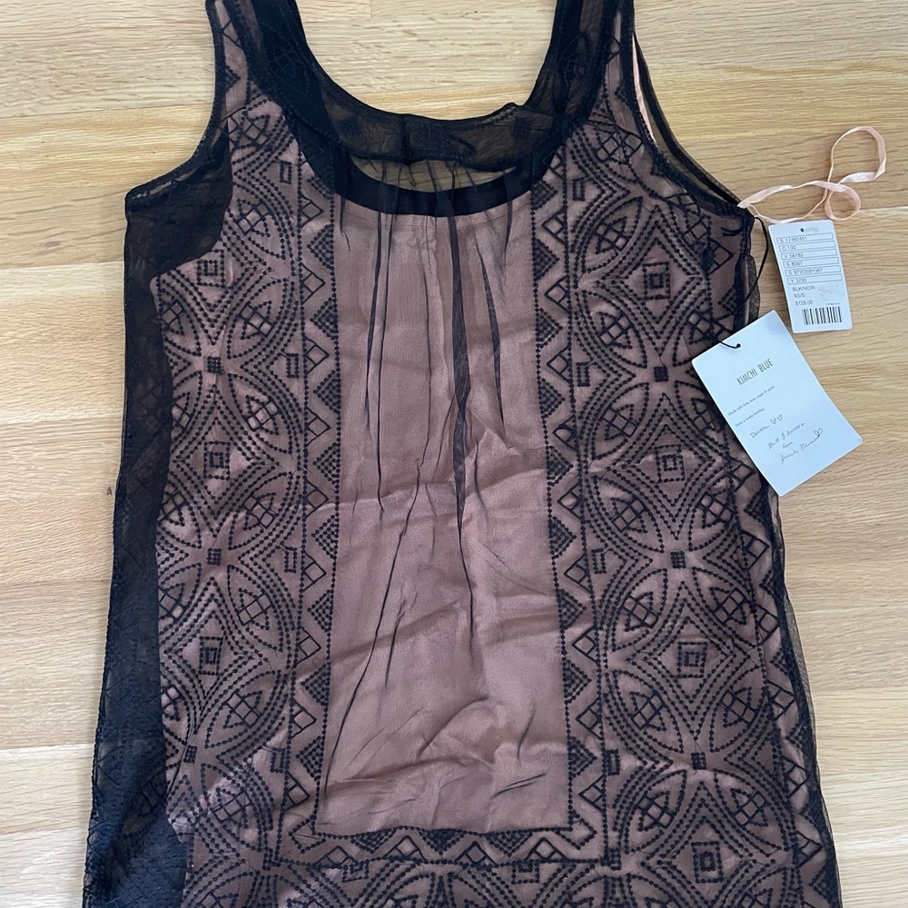 Lace overlay mini dress